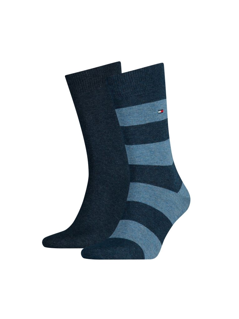 Blue 2-Pack Men's Rugby Socks  Men