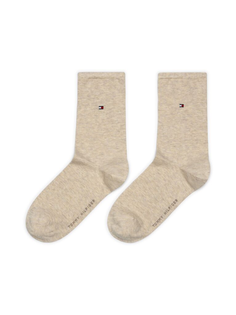 Beige 2-Pack Stretch Cotton Blend Women Socks  Women