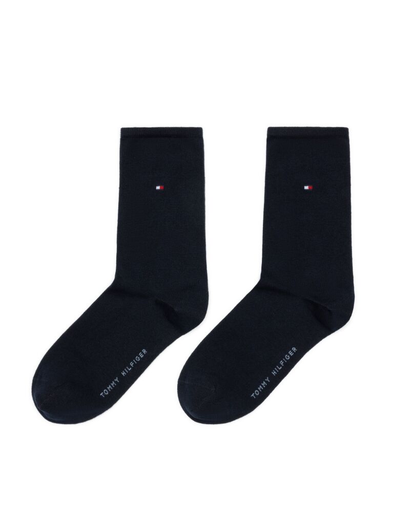 Blue 2-Pack Stretch Cotton Blend Women Socks  Women