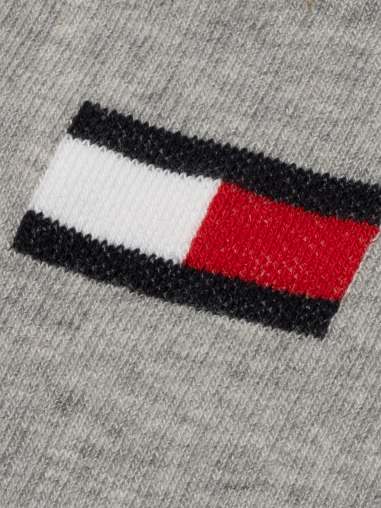 Grey Tommy Hilfiger Socks 2 Pack  Kids Unisex