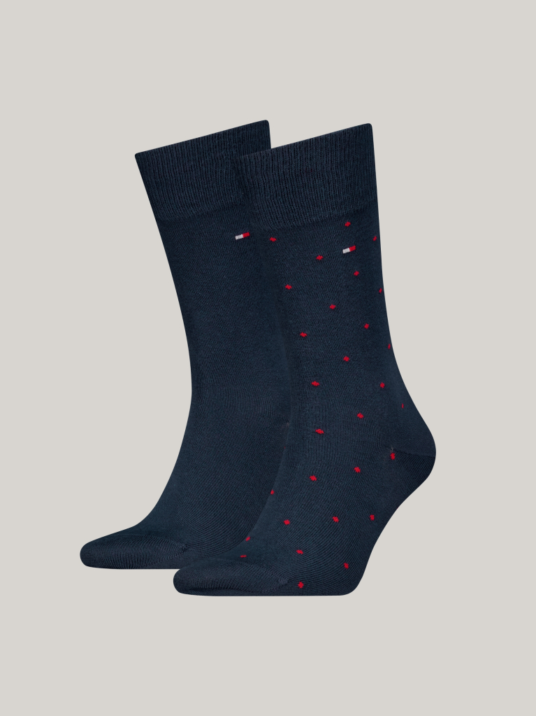 Blue Tommy Hilfiger Men's Classic Socks 2 pack  Men