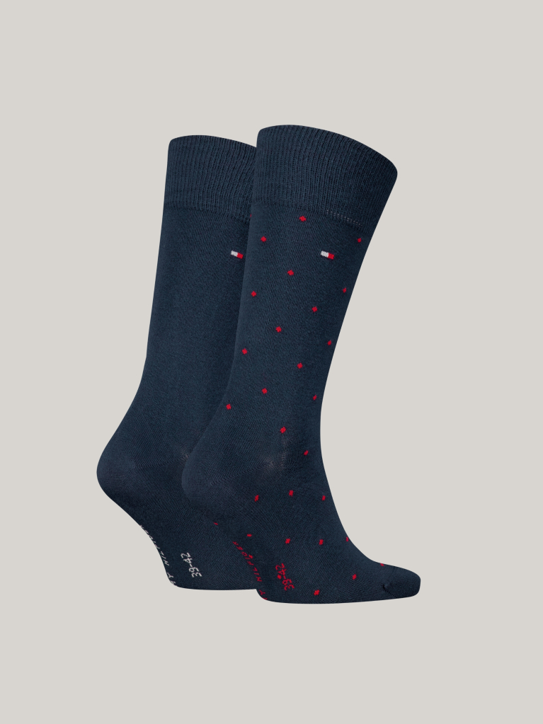 Blue Tommy Hilfiger Men's Classic Socks 2 pack  Men
