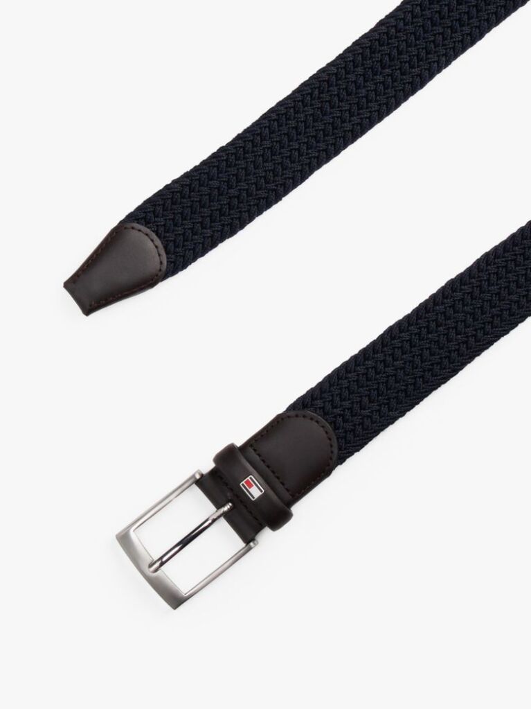 Blue WEBBED BELT  Men