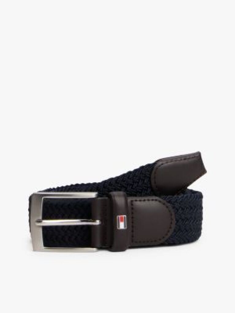 Blue WEBBED BELT  Men
