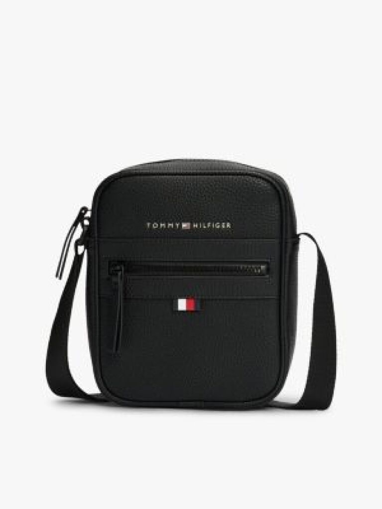 Black ESSENTIAL SMALL REPORTER BAG  Men