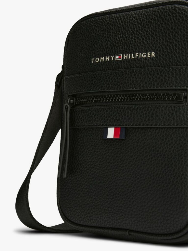 Black ESSENTIAL SMALL REPORTER BAG  Men