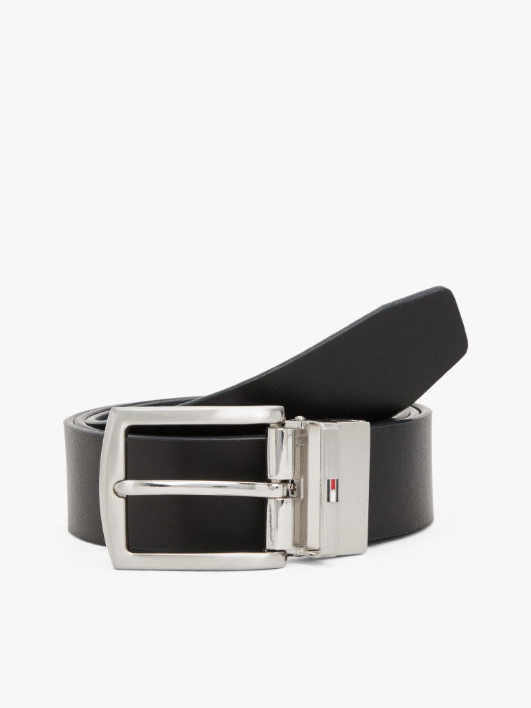 Blue Reversible Leather Belt  Men