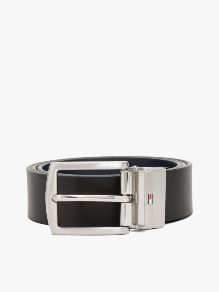 Blue Reversible Leather Belt  Men