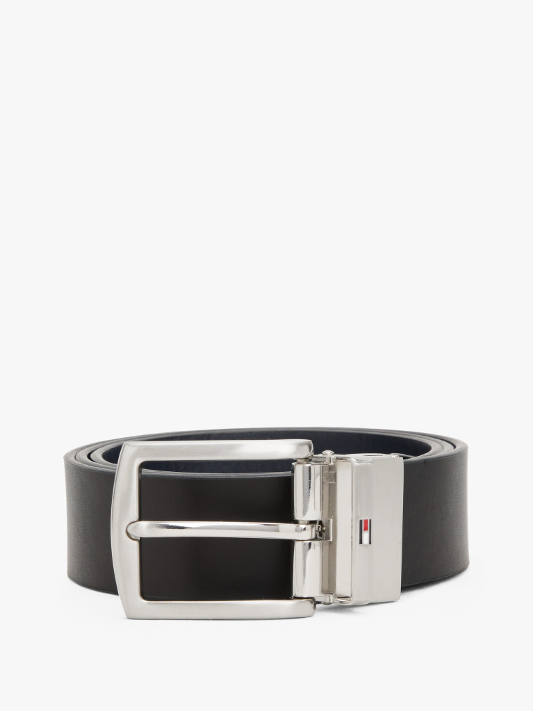 Blue Reversible Leather Belt  Men