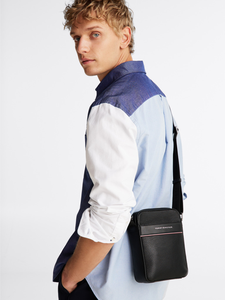 Black TH Business Corporate Reporter Bag  Men