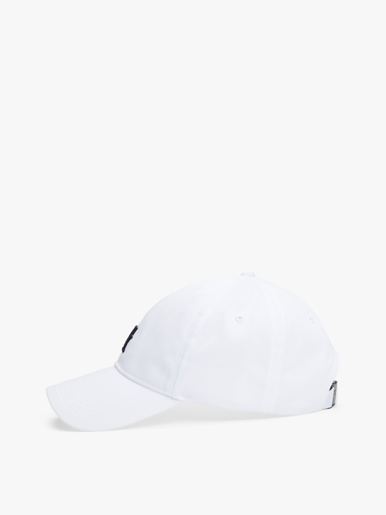 White Contrast TH Monogram Baseball Cap  Men