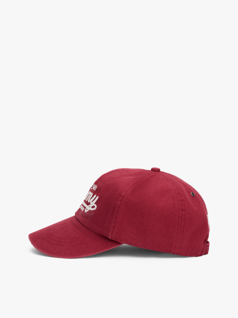 Red Logo Embroidery Baseball Cap  Men