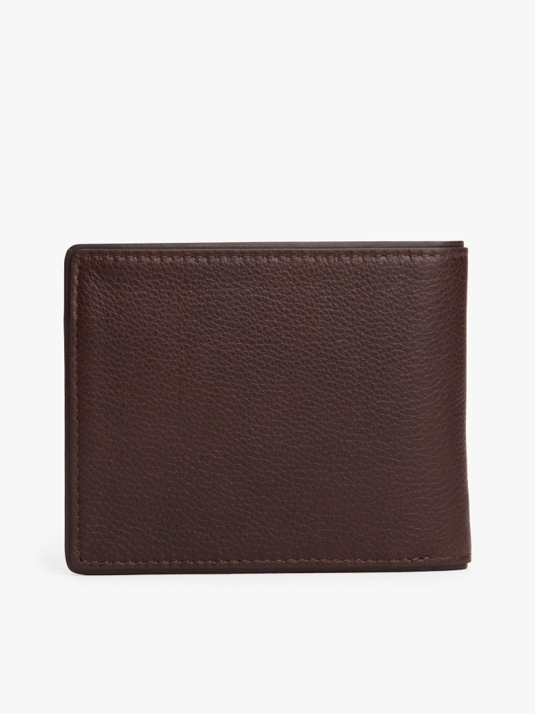 Brown Corporate Leather Card And Coin Wallet  Men