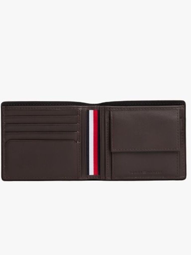 Brown Corporate Leather Card And Coin Wallet  Men