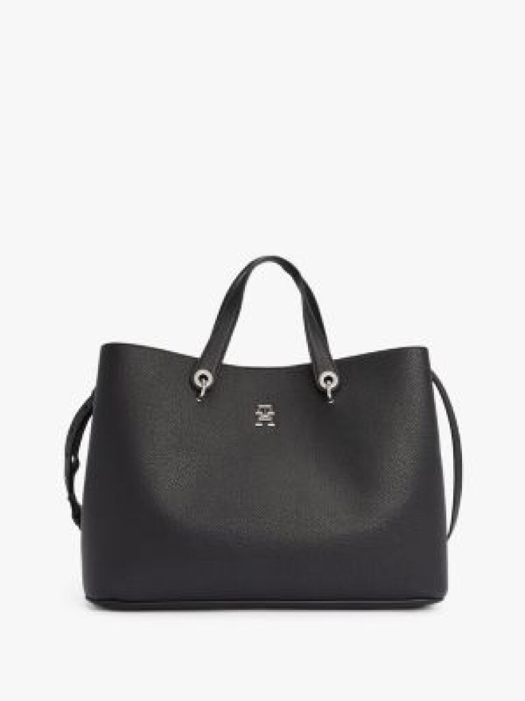 Black Chic Monogram Satchel ( geanta)  Women