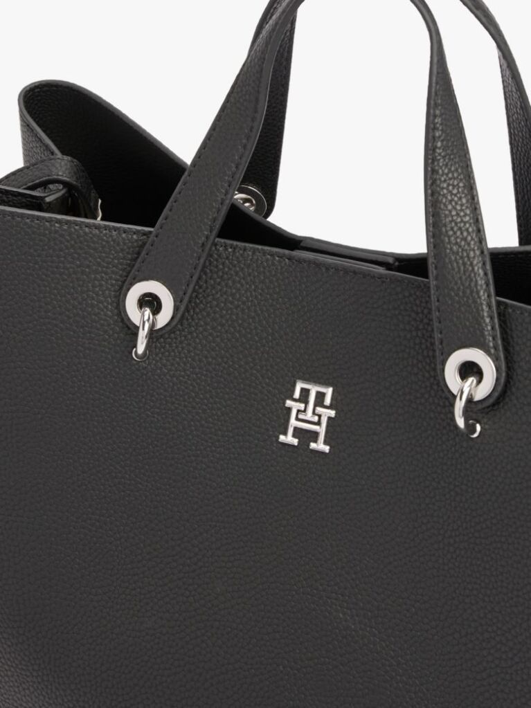 Black Chic Monogram Satchel ( geanta)  Women