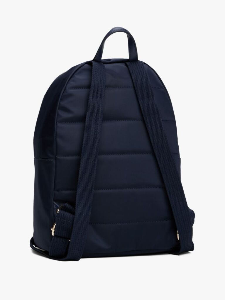 Blue Metallic Detail Backpack  Women