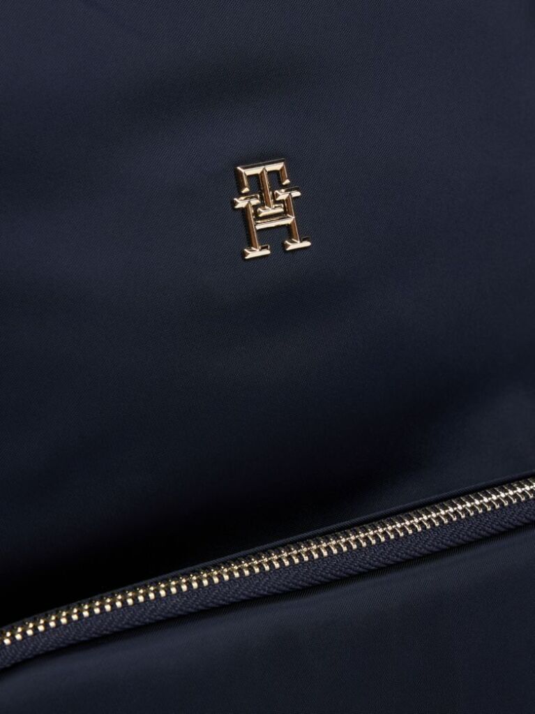Blue Metallic Detail Backpack  Women