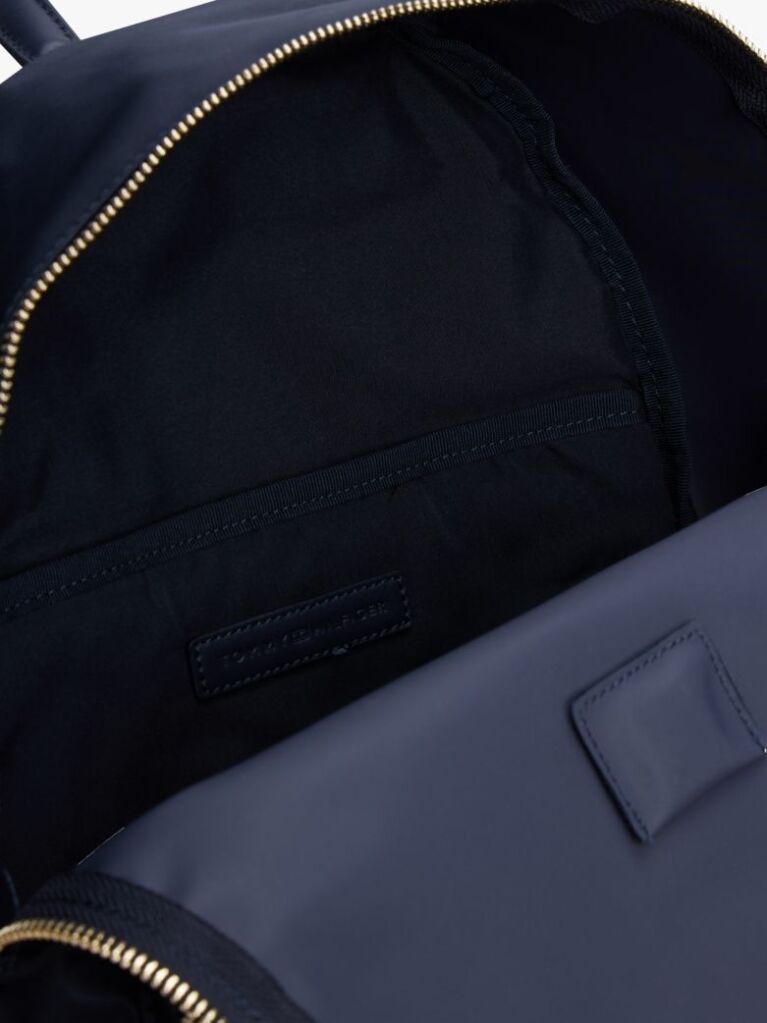 Blue Metallic Detail Backpack  Women