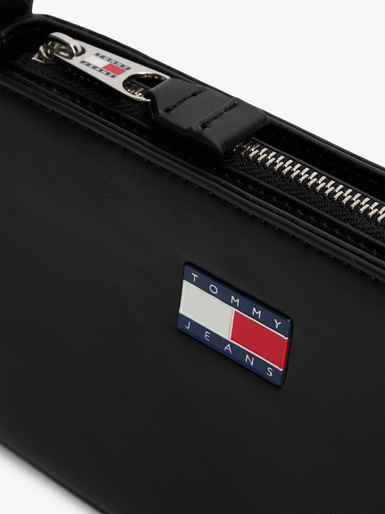 Black Essential Smooth Shoulder Bag  Women