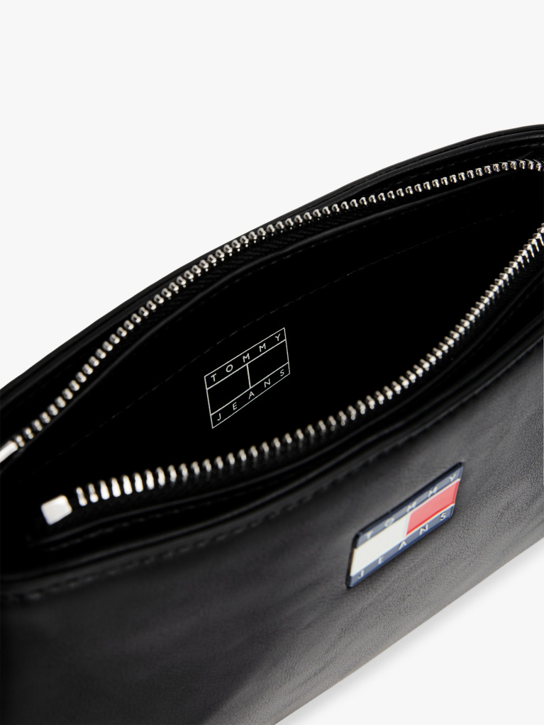 Black Essential Smooth Shoulder Bag  Women