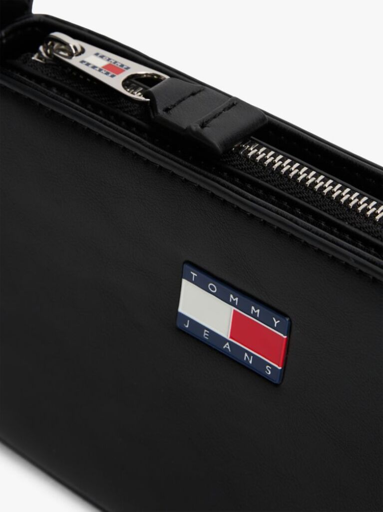 Black Essential Smooth Shoulder Bag  Women