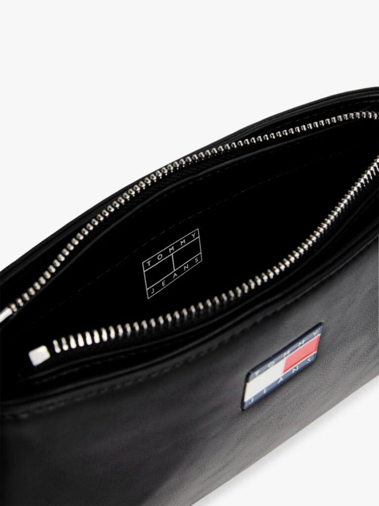 Black Essential Smooth Shoulder Bag  Women