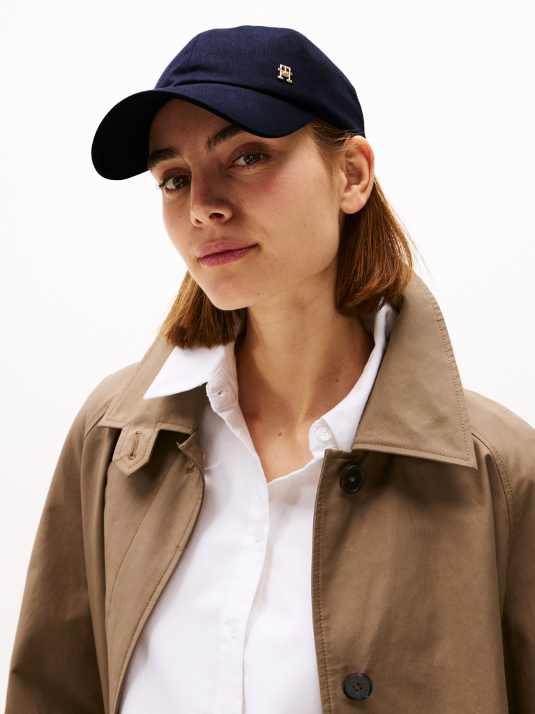 Blue Chic Five-Panel Baseball Cap  Women