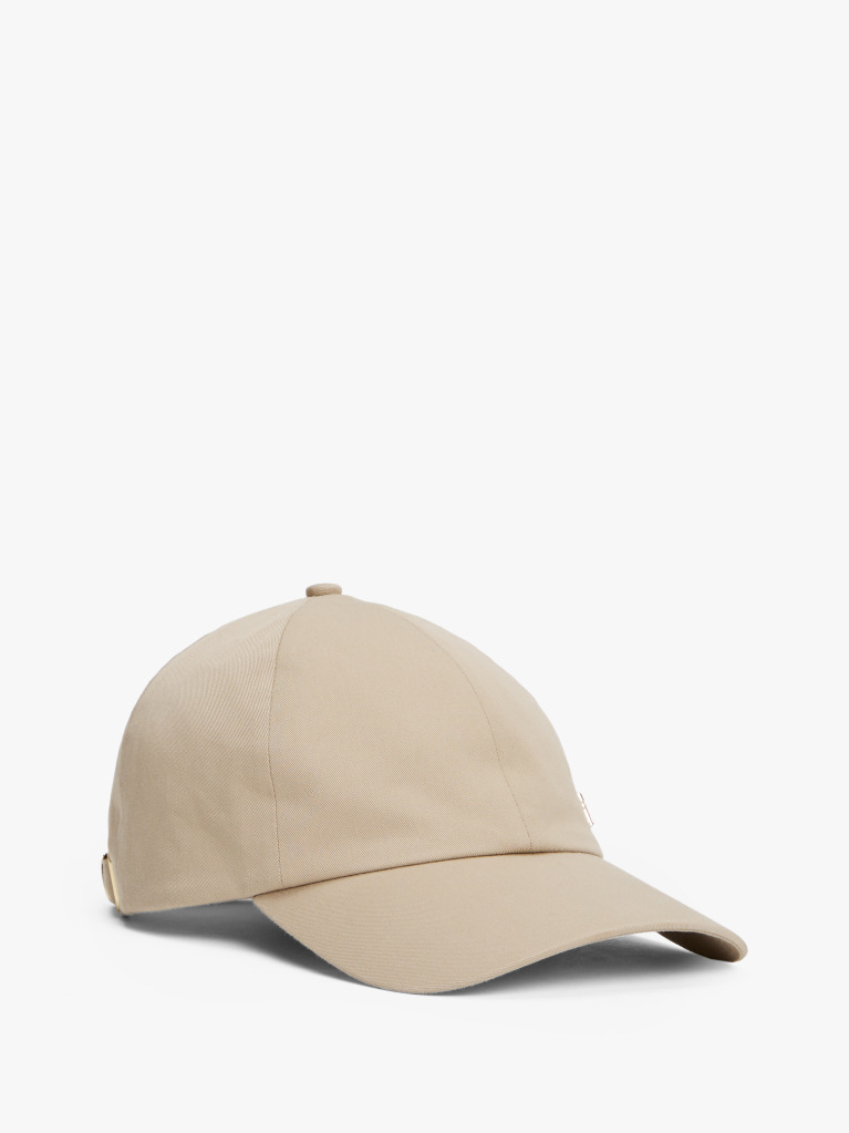 Beige Chic Five-Panel Baseball Cap  Women