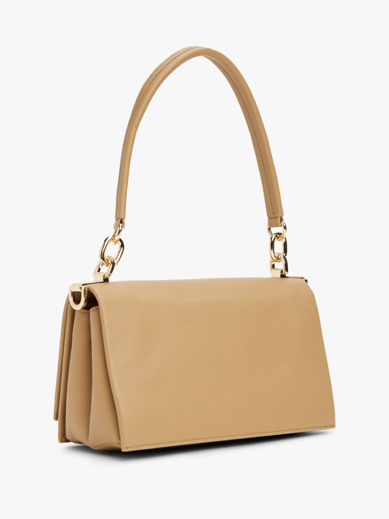 Brown TH Monogram Flap Closure Crossbody Bag  Women