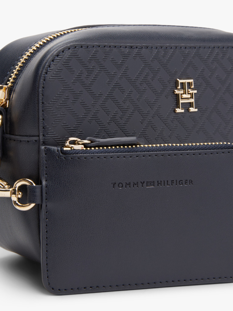 Blue TH Monogram Camera Bag  Women