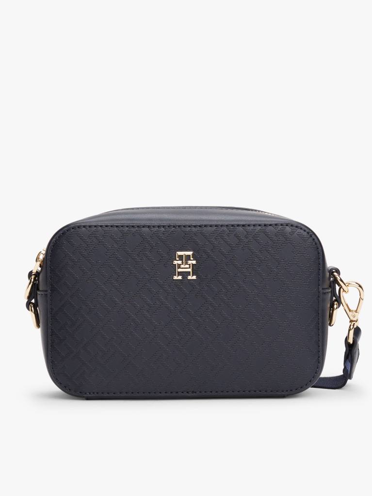 Blue TH Monogram Camera Bag  Women