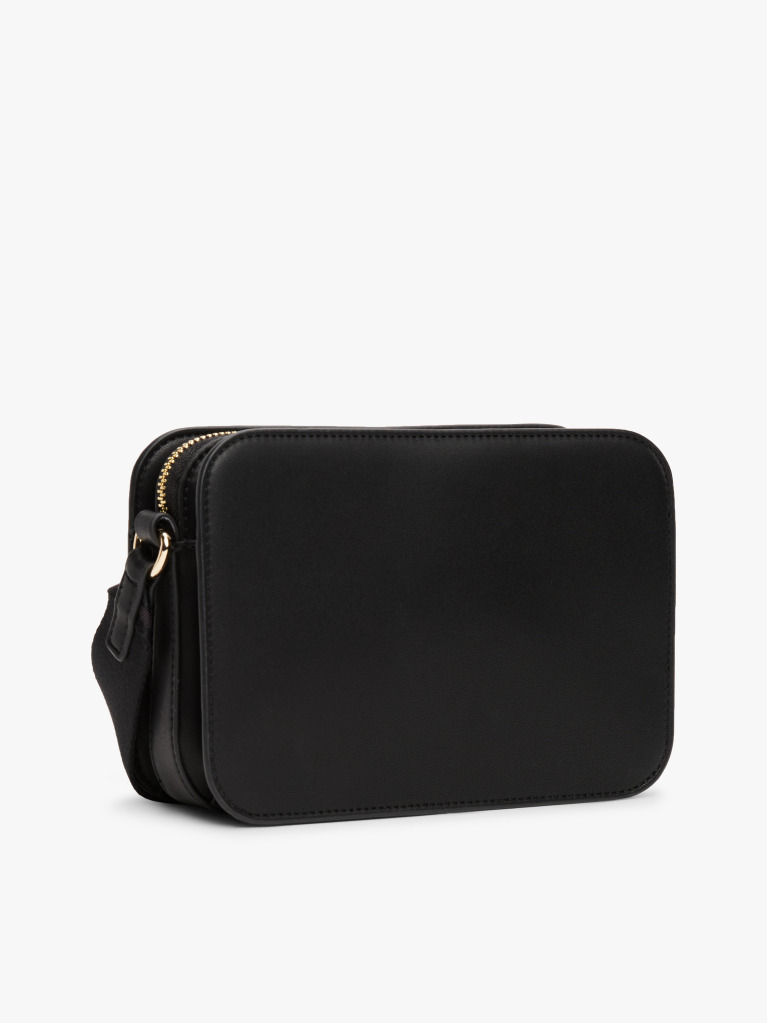 Black Hilfiger Monotype Strap Camera Bag  Women