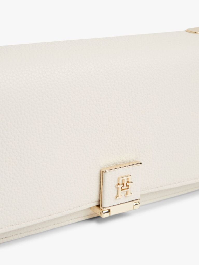 Beige TH Monogram Crossbody Bag  Women