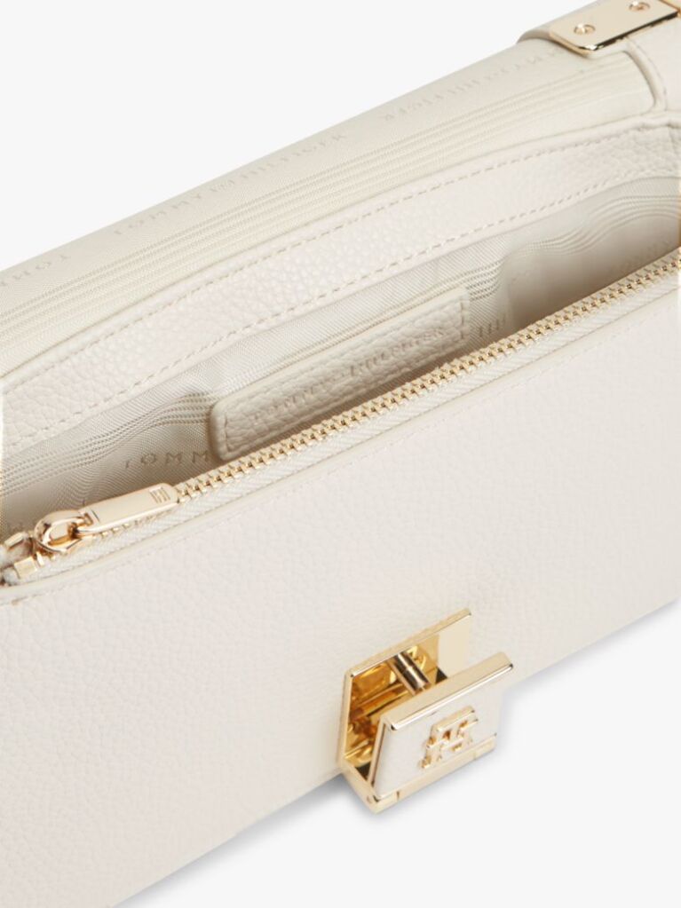 Beige TH Monogram Crossbody Bag  Women