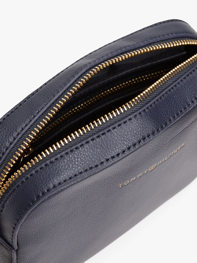 Blue Logo Webbing Strap Camera Bag  Women