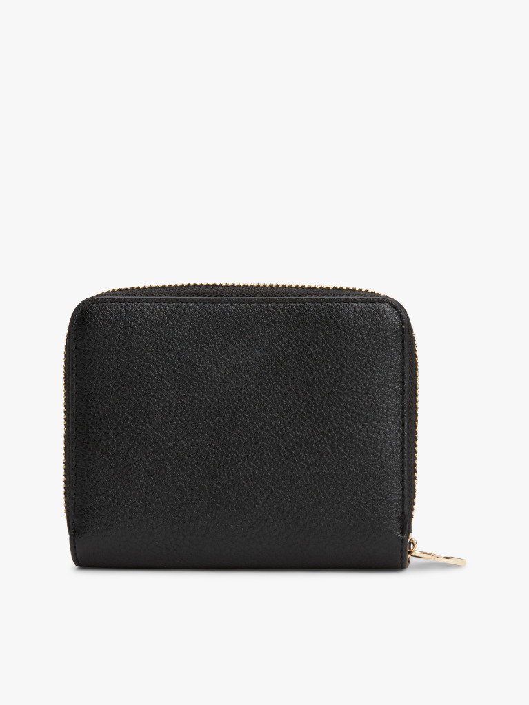 Black TH Monogram Plaque Wallet  Women