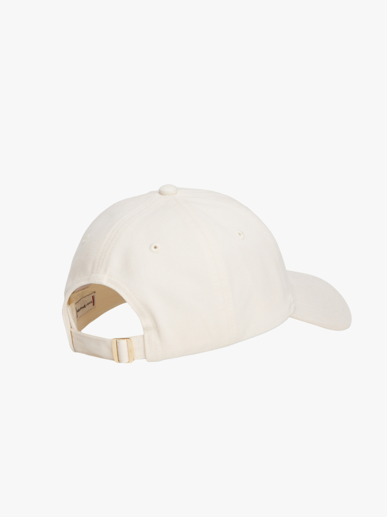 Beige TH Monogram Embroidery Baseball Cap  Women