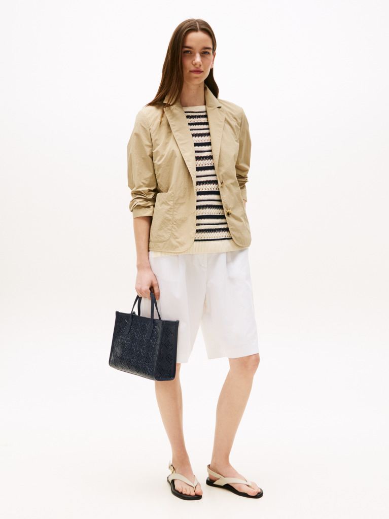 Blue City TH Monogram Tote Bag  Women