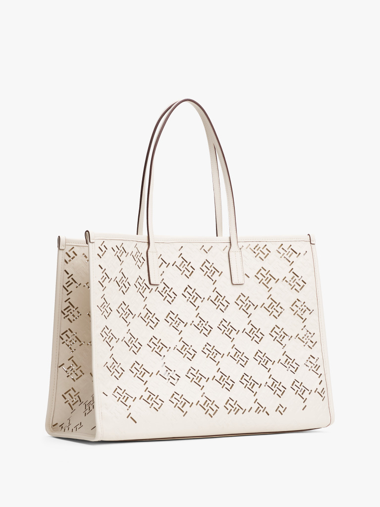 Beige City TH Monogram Tote Bag  Women