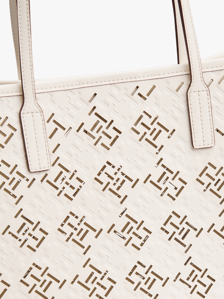 Beige City TH Monogram Tote Bag  Women