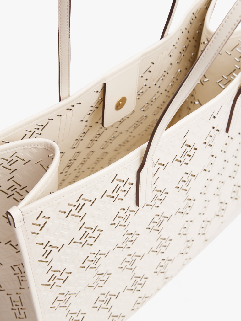 Beige City TH Monogram Tote Bag  Women