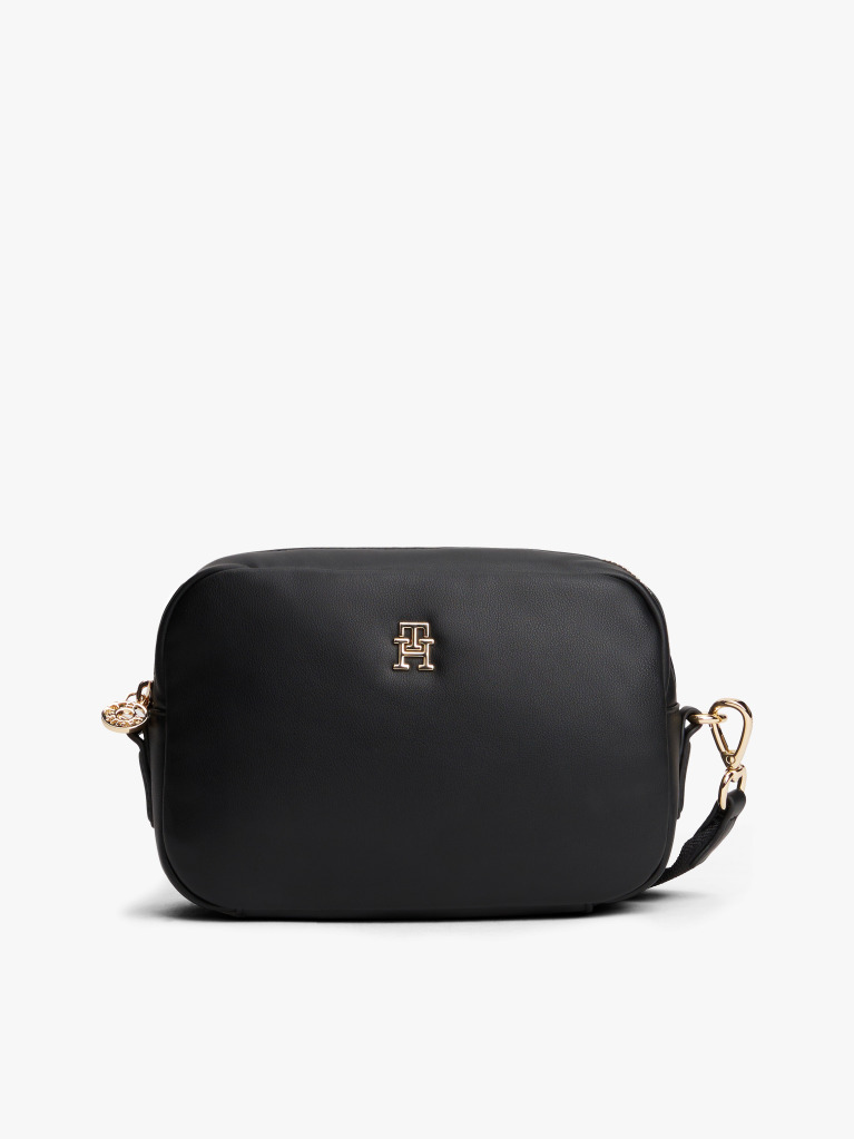 Black TH Monogram Crossbody Camera Bag  Women