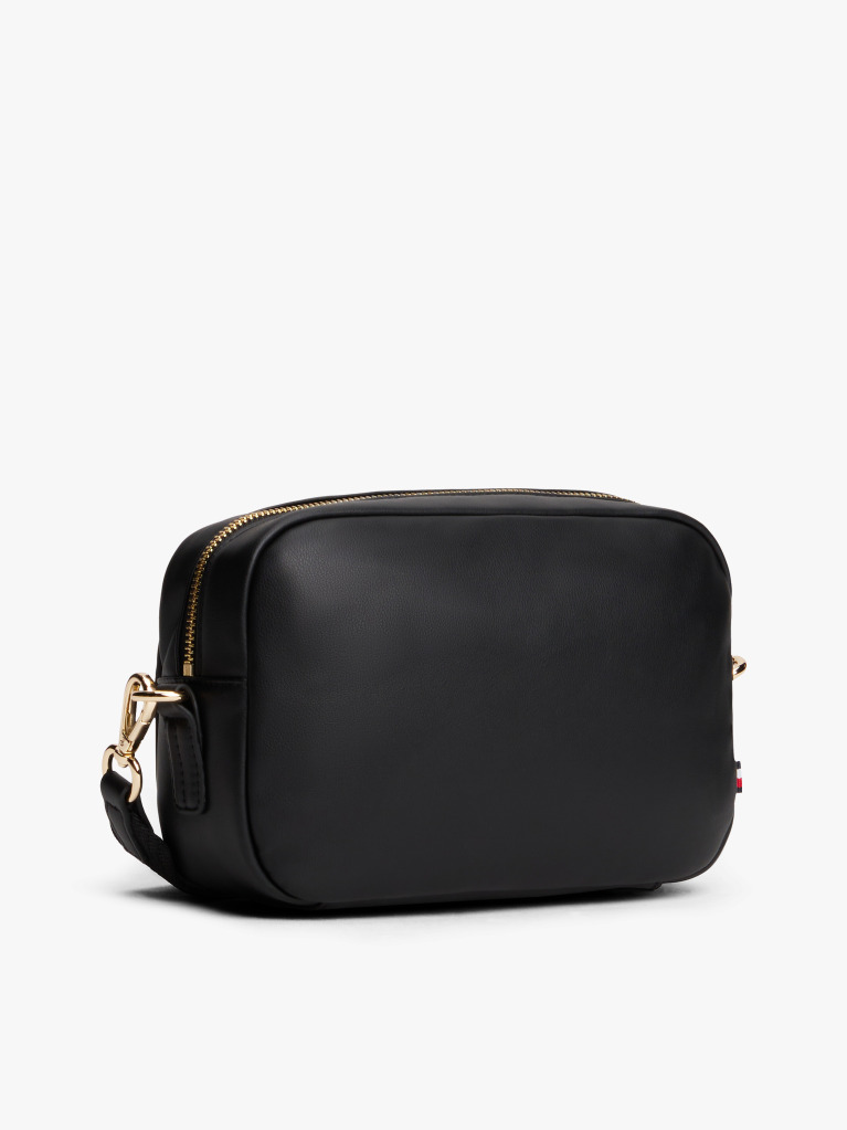 Black TH Monogram Crossbody Camera Bag  Women