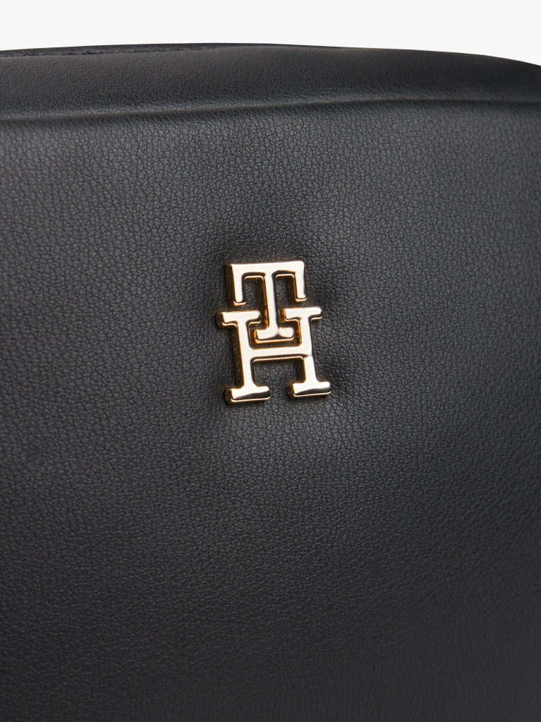 Black TH Monogram Crossbody Camera Bag  Women