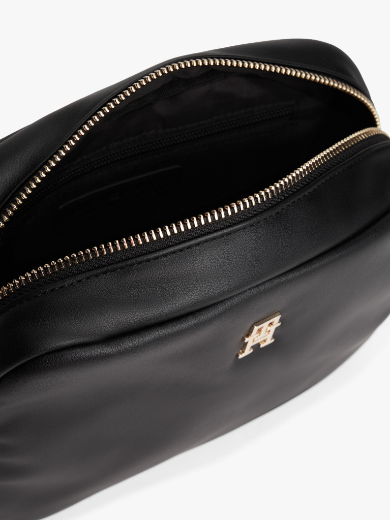 Black TH Monogram Crossbody Camera Bag  Women