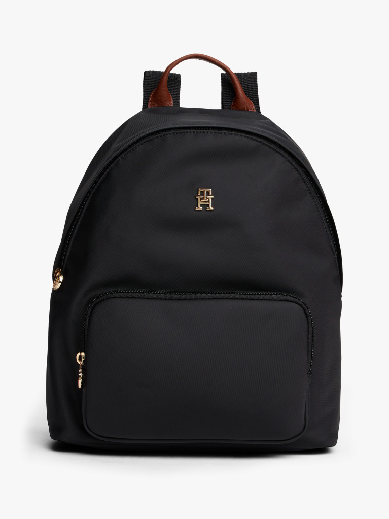 Black TH Monogram Dome Backpack  Women