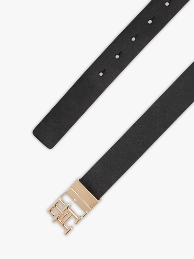 Multi TH Monogram Reversible Leather Belt  Women