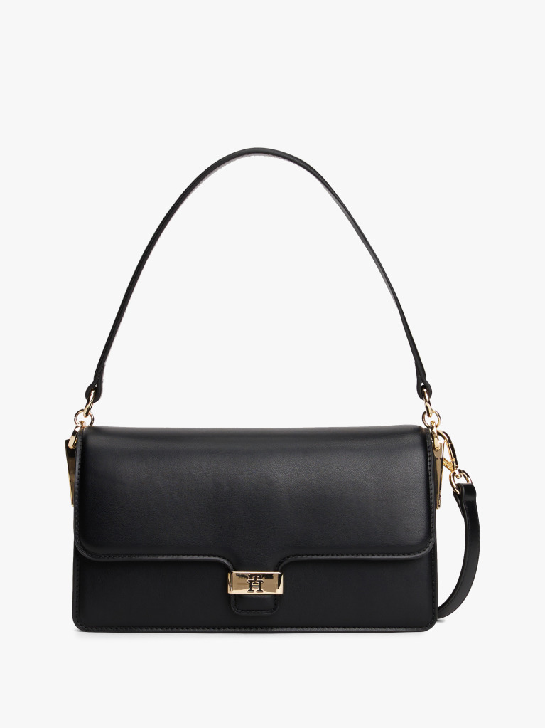 Black Heritage Convertible Crossbody Bag  Women