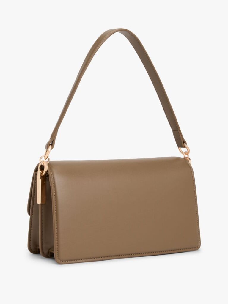Brown Heritage Convertible Crossbody Bag  Women